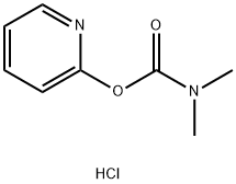 CARBAMIC ACID, DIMETHYL-, 2-PYRIDYL ESTER, HYDROCHLORIDE Struktur