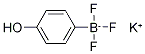 POTASSIUM 4-HYDROXYPHENYLTRIFLUOROBORATE Structure