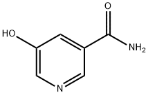 3-Pyridinecarboxamide,5-hydroxy-(9CI) Struktur