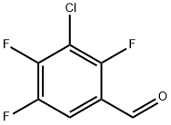 3-CHLORO-2,4,5-TRIFLUOROBENZALDEHYDE Struktur