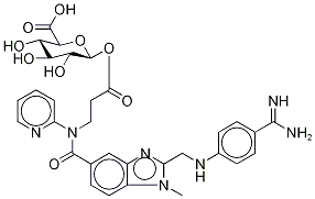 Dabigatran Acyl-β-D-Glucuronide Struktur