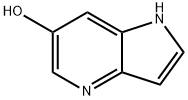 1H-ピロロ[3,2-B]ピリジン-6-オール 化学構造式