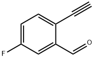 2-ETHYNYL-5-FLUOROBENZALDEHYDE, 1015731-79-9, 结构式