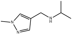 N-[(1-METHYL-1H-PYRAZOL-4-YL)METHYL]PROPAN-2-AMINE Struktur