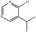 4-CHLORO-5-ISOPROPYLPYRIMIDINE Structure
