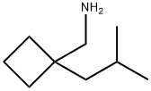 1-(1-ISOBUTYLCYCLOBUTYL)METHANAMINE Structure