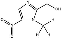 Hydroxy Dimetridazole-d3 Struktur