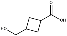 3-(羟甲基)环丁基甲酸,1015856-00-4,结构式
