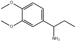 [1-(3,4-DIMETHOXYPHENYL)PROPYL]AMINE HYDROCHLORIDE 化学構造式