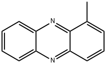 1-メチルフェナジン 化学構造式