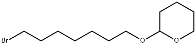 2-(7-Bromoheptyloxy)tetrahydro-2H-pyran Struktur