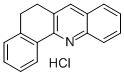 5,6-DIHYDROBENZ[C]ACRIDINE, HYDROCHLORIDE Structure