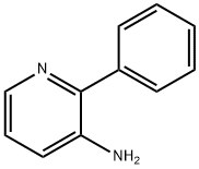 3-アミノ-2-フェニルピリジン 化学構造式