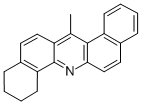 10-Methyl-1,2-tetrahydro-1,2:5,6-benzacridine Structure