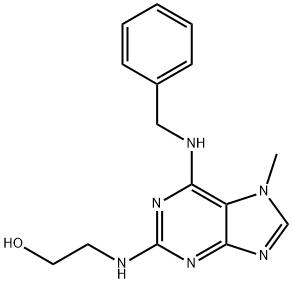 6-BENZYLAMINO-2-(2-HYDROXYETHYLAMINO)-7-METHYLPURINE