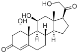 1alpha-Hydroxycorticosterone 结构式