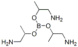 ほう酸トリス(2-アミノ-1-メチルエチル) 化学構造式