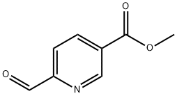 METHYL 6-FORMYLNICOTINATE Struktur