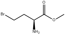 (S)-2-アミノ-4-ブロモ酪酸メチル HBR 化学構造式