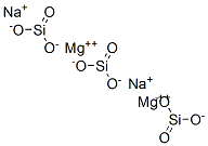 Silicic acid, magnesium sodium salt 结构式