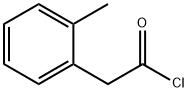 邻甲基苯乙酰氯,10166-09-3,结构式