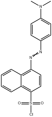 4-[[4-(Dimethylamino)phenyl]azo]-1-naphthalenesulfonyl chloride Structure