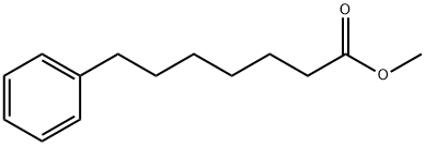 7-フェニルヘプタン酸メチル 化学構造式