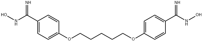 N,N'-dihydroxypentamidine Structure
