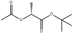 Propanoic acid, 2-(acetyloxy)-, 1,1-diMethylethyl ester, (R)- (9CI) Structure