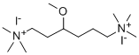 3-Methoxyhexamethylenebis(trimethylammonium iodide) Structure