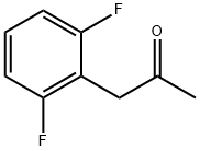 2,6-DIFLUOROPHENYLACETONE 化学構造式