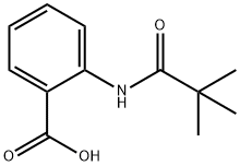 2-[(2,2-DIMETHYLPROPANOYL)AMINO]BENZOIC ACID Structure