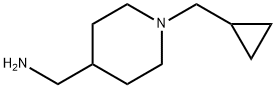 1-[1-(cyclopropylmethyl)-4-piperidinyl]methanamine(SALTDATA: FREE) Struktur