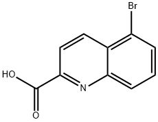 5-BroMoquinoline-2-carboxylic acid Structure
