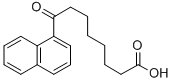 8-(1-NAPHTHYL)-8-OXOOCTANOIC ACID Structure