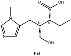 101769-87-3 [R-(R*,R*)]-ALPHA-乙基-BETA-羟甲基-1-甲基-1H-咪唑-5-丁酸单钠盐