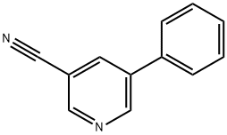 3-Cyano-5-phenylpyridine Struktur