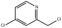 4-クロロ-2-(クロロメチル)ピリジン 化学構造式
