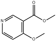 4-メトキシニコチン酸メチル 化学構造式
