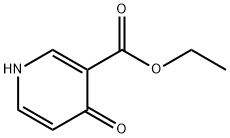 1,4-二氢-4-氧代烟酸乙酯 结构式