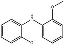 ビス(2-メトキシフェニル)ホスフィン 化学構造式