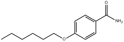 4-HEXYLOXYBENZAMIDE,101772-33-2,结构式
