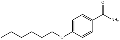 4-HEXYLOXYBENZAMIDE Structure