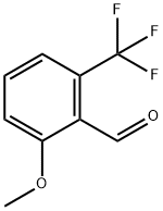 2-METHOXY-6-(TRIFLUOROMETHYL)BENZALDEHYDE Struktur
