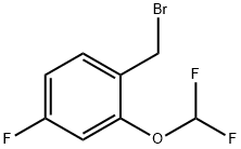 2-(DIFLUOROMETHOXY)-4-FLUOROBENZYL BROMIDE price.