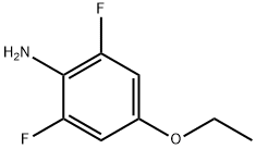 4-Ethoxy-2,6-difluoroaniline, Structure