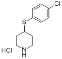 4-(4-CHLOROPHENYLSULFANYL)PIPERIDINE HYDROCHLORIDE|4-[(4-氯苯基)硫基]哌啶盐酸盐