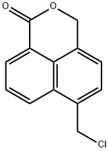 6-(クロロメチル)-1H,3H-ベンゾ[DE]イソクロメン-1-オン 化学構造式