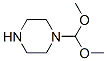 Piperazine,  1-(dimethoxymethyl)- Structure