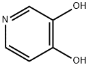 3,4-Dihydroxypyridine Struktur
